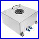 10 GAL 40 Litre Fuel Cell Tank withSensor+ Foam AN10 Fitting Polished Aluminium