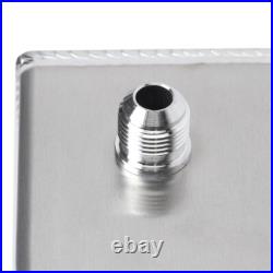 10 GAL 40 Litre Fuel Cell Tank withSensor+ Foam AN10 Fitting Polished Aluminium UK