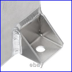10 GAL 40 Litre Fuel Cell Tank withSensor+ Foam AN10 Fitting Polished Aluminium UK