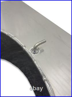 12 Gallon Ford Escort Mk1/2 Baffled Aluminium Fuel Tank With An6 Fittings & Base