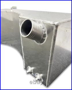 12 Gallon Ford Escort Mk1/2 Baffled Aluminium Fuel Tank With An6 Fittings & Base