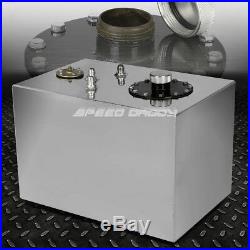 12 Gallon Top-feed Aluminum Fuel Cell Gas Tank+cap+level Sender+nylon Line Kit