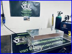 14 Gallon Aluminium Fuel Tank With Sighttube, senderAnd Push On Fillerneck
