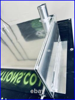 14 Gallon Aluminium Fuel Tank With Sighttube, senderAnd Push On Fillerneck