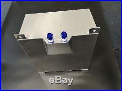 15 Gallon Aluminum Fuel Cell 60L Litre Fuel Tank + Sender & Internal Foam Layer
