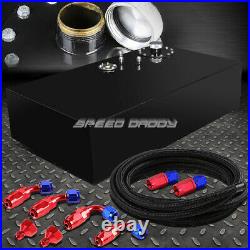 17 Gallon Top-feed Coated Fuel Cell Gas Tank+cap+level Sender+steel Line Kit