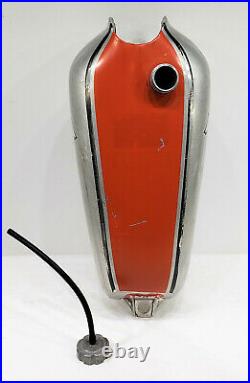 1975 75 Honda CR250M Elsinore OEM Aluminum Gas Fuel Petrol Tank Gastank USED