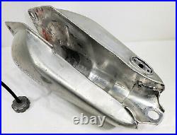 1975 75 Honda CR250M Elsinore OEM Aluminum Gas Fuel Petrol Tank Gastank USED