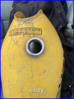 1977 Suzuki PE250B Original Aluminium Fuel Tank Cap Tap Vintage Enduro PE250