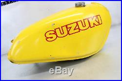 1977 Suzuki RM125 GAS FUEL TANK CELL PETROL RESERVOIR ALUMINIUM 44110-41001-163