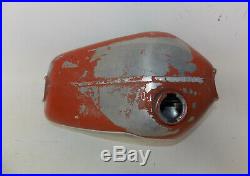 1980 Husqvarna Alloy Aluminum Fuel Gas Tank Red Cr Wr Or 125 250 420