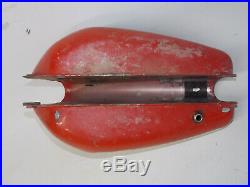 1980 Husqvarna Alloy Aluminum Fuel Gas Tank Red Cr Wr Or 125 250 420