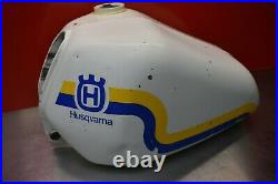 1982 1983 Husqvarna Fuel Tank Aluminum WR XC CR TC 250 400 430 510 82 83 2gr #1