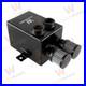 2.0L 2 x 12AN oil breather catch tank + filter&drain Aluminium black
