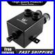 2.0L 2 x 12AN oil breather catch tank + filter&drain UK Aluminium black