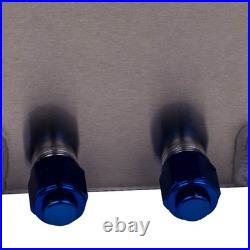 2.5 Gallon / 10 Litre Aluminum Fuel Cell Tank 10AN male fitting withSending Unit