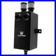 2.7L Aluminium Black 12AN Slim Oil Breather Catch Tank Can + Filter + Drain