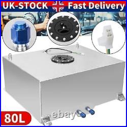 20 Gallon / 80 Litre Aluminum Fuel Cell Tank withSending Unit UK SHIP