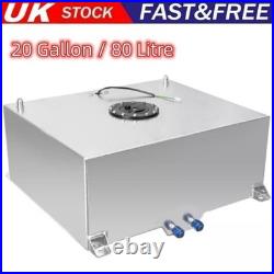 20 Gallon / 80 Litre Aluminum Fuel Cell Tank withSending Unit UK STOCK