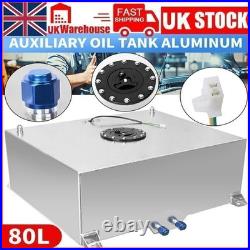 20 Gallon Aluminum Racing Drift Fuel Fuel Cell Tank 80L withSensor Foam inside UK
