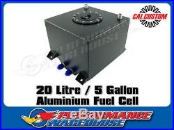 20 Litre / 5 Gallon Fuel Cell Black Powder Coated Aluminium