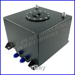 20 Litre / 5 Gallon Fuel Cell Black Powder Coated Aluminium