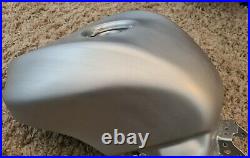 2004 2006 ZX10R Fuel Tank, Brushed Aluminium rep