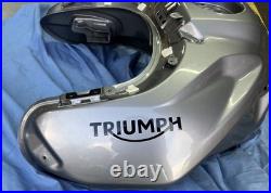 2024 Triumph Tiger 850 Sport Graphite Grey Fuel Tank T2402662-LC