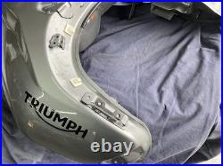 2024 Triumph Tiger 850 Sport Graphite Grey Fuel Tank T2402662-LC