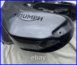 2024 Triumph Tiger 850 Sport Graphite Grey Fuel Tank T2402662-LC