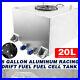 20L/5 Gallon Aluminum Racing Drift Fuel Fuel Cell Tank 20L + Cap Foam Outside UK