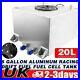 20L/5 Gallon Aluminum Racing Drift Fuel Fuel Cell Tank 20L + Cap Outside UK