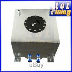 20L / 5 Gallon Fuel Cell Tank Lightweight Aluminum With Safety Foam Universal