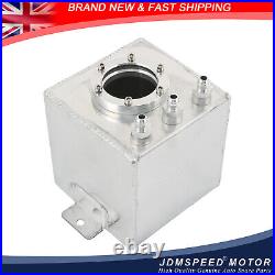 2L Aluminum High Flow Swirl Fuel Surge Pot Tank AN6 Fit 044 External Fuel Pump