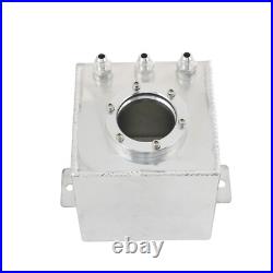 2L Aluminum High Flow Swirl Fuel Surge Pot Tank AN6 For 044 External Fuel Pump