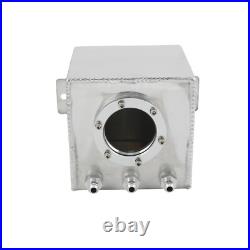 2L Aluminum High Flow Swirl Fuel Surge Pot Tank AN6 For 044 External Fuel Pump