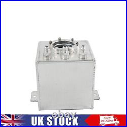 2L Aluminum High Flow Swirl Fuel Surge Tank AN6 For External 044 Fuel Pump