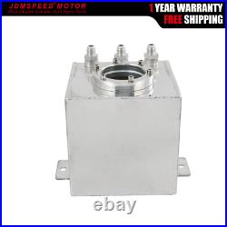 2L High Flow Swirl Fuel Surge Pot Tank AN6 Aluminum Fit 044 External Fuel Pump
