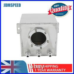 2L High Flow Swirl Fuel Surge Tank Aluminum AN6 Fit For 044 External Fuel Pump