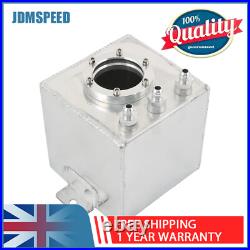 2L High Flow Swirl Fuel Surge Tank Aluminum AN6 Fit For 044 External Fuel Pump