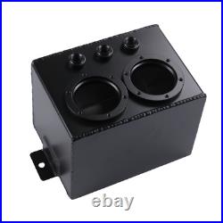 3L Aluminum High Flow Fuel Swirl Surge Pot Tank Fit Dual 044 External Fuel Pump
