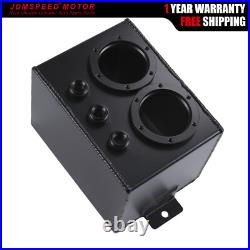 3L Aluminum High Flow Fuel Swirl Surge Pot Tank Fit Dual 044 External Fuel Pump