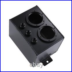 3L Aluminum High Flow Fuel Swirl Surge Pot Tank Fit Dual 044 External Fuel Pump