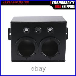 3L Aluminum High Flow Fuel Swirl Surge Pot Tank Fit Dual 044 External Fuel Pump