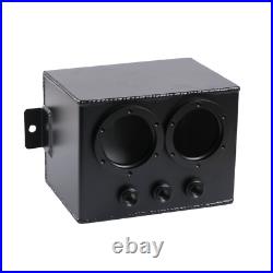 3L Aluminum High Flow Fuel Swirl Surge Pot Tank Fit Dual 044 External Fuel Pump