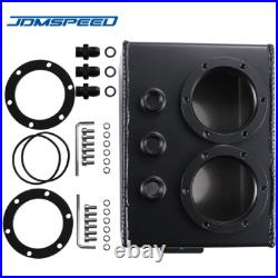 3L Aluminum High Flow Swirl Fuel Surge Pot Tank For Dual 044 External Fuel Pump