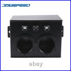 3L Aluminum High Flow Swirl Fuel Surge Pot Tank For Dual 044 External Fuel Pump