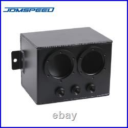 3L Aluminum High Flow Swirl Fuel Surge Pot Tank For Dual 044 External Fuel Pump