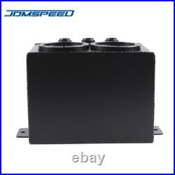 3L Aluminum High Flow Swirl Fuel Surge Pot Tank For Dual 044 External Fuel Pump
