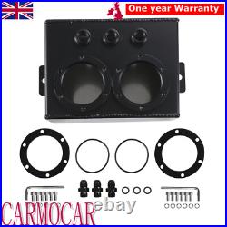 3L High Flow Fuel Filter Swirl Surge Pot Tank For 044 External Fuel Pump Black